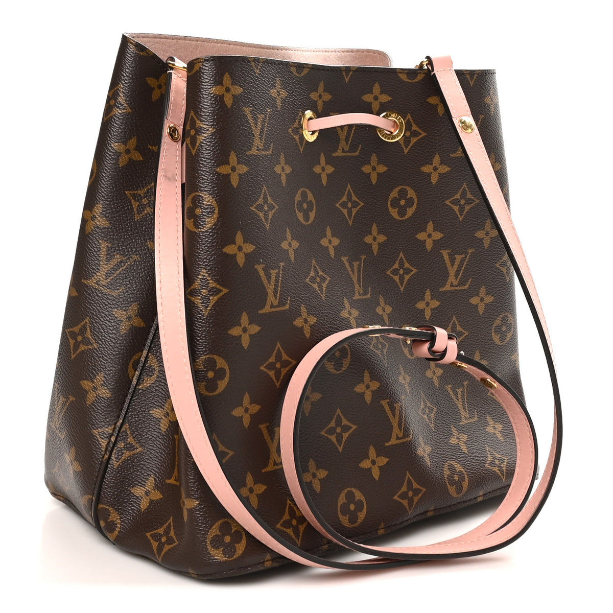 Louis Vuitton Monogram Neonoe MM Rose Poudre 3 of 8
