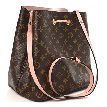 Louis Vuitton Monogram Neonoe MM Rose Poudre 3 of 8