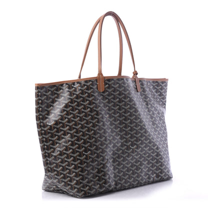 Goyard Goyardine Saint Louis GM Black Gold 3 of 8