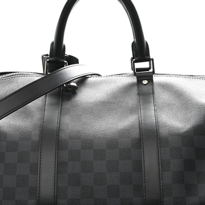 Louis Vuitton Damier Graphite Keepall Bandouliere 55 6 of 10