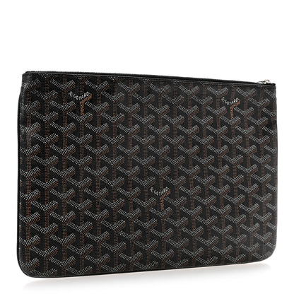 Goyard Goyardine Senat Pochette MM Black 3 of 10