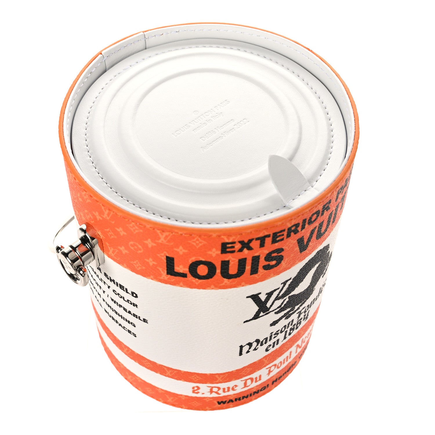 Louis Vuitton Monogram LV Paint Can Orange 10 of 12