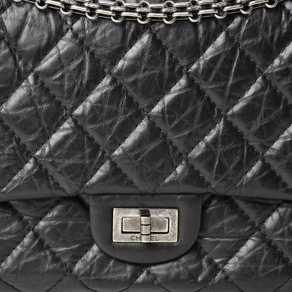 Chanel Aged Calfskin Quilted 2.55 Reissue 226 Flap Black 9 of 11