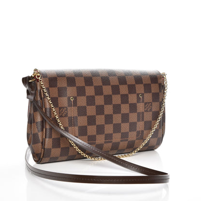 Louis Vuitton Damier Ebene Favorite MM 3 of 7