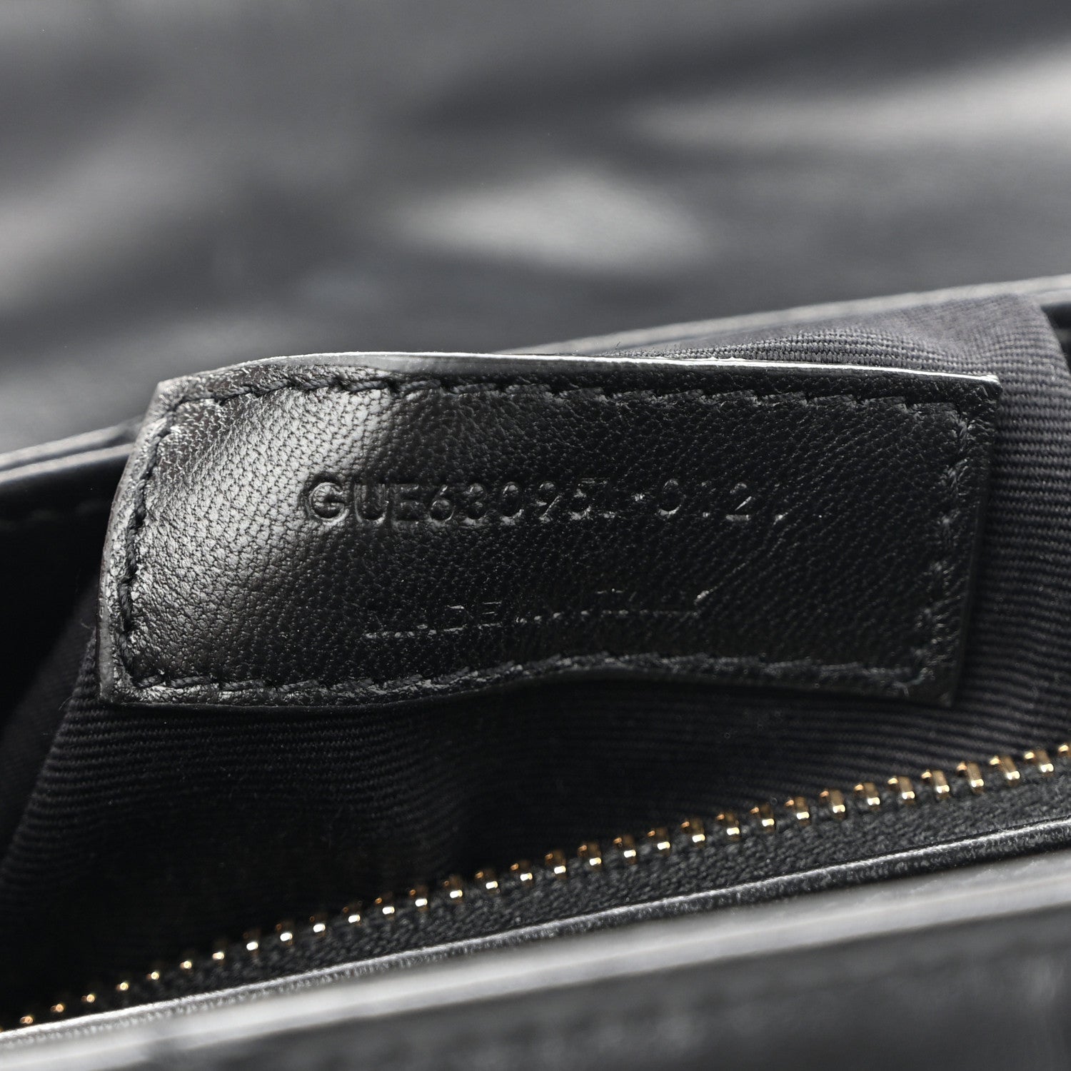 Saint Laurent Calfskin Y Quilted Monogram Toy Loulou Crossbody Bag Black 7 of 12