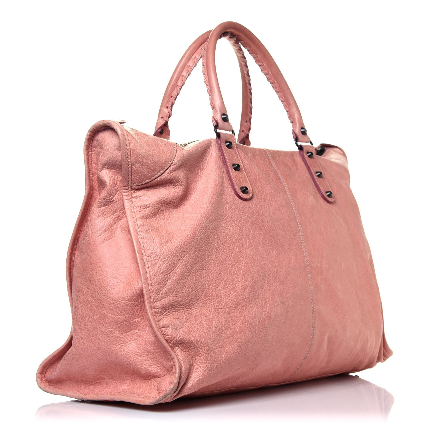 Balenciaga Agneau Classic Hardware Weekender Vieux Rose 3 of 21