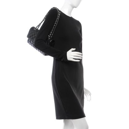 Chanel Caviar Quilted Medium Double Flap Black 2 of 9