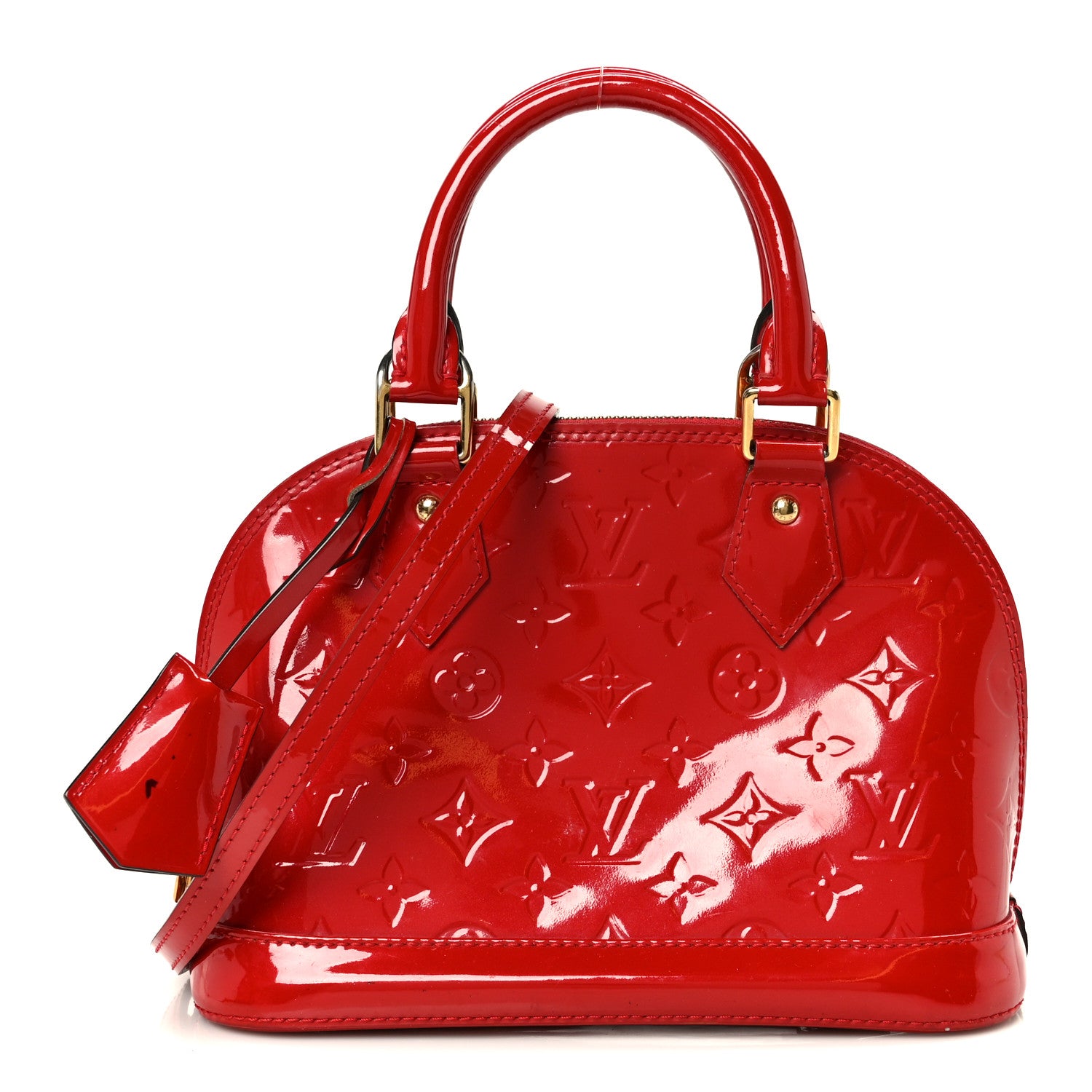 Louis Vuitton Vernis Alma BB Pomme D'Amour 1 of 13