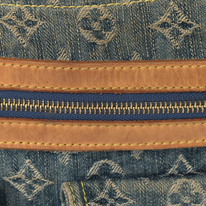Louis Vuitton Monogram Denim Baggy PM Blue 12 of 15