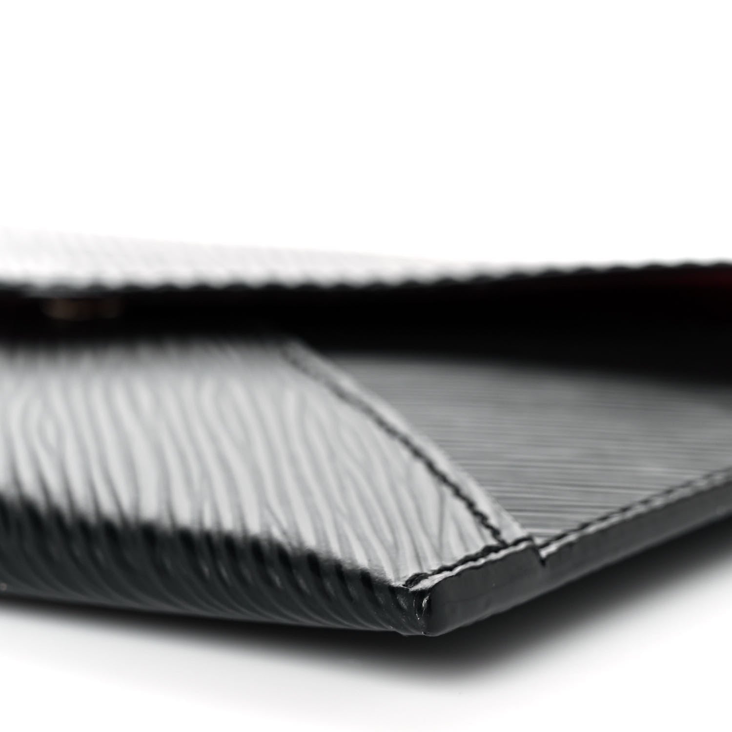 Louis Vuitton Epi Envelope Pouch Black 8 of 9