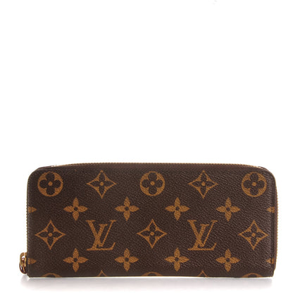 Louis Vuitton Monogram Clemence Wallet Fuchsia 1 of 8
