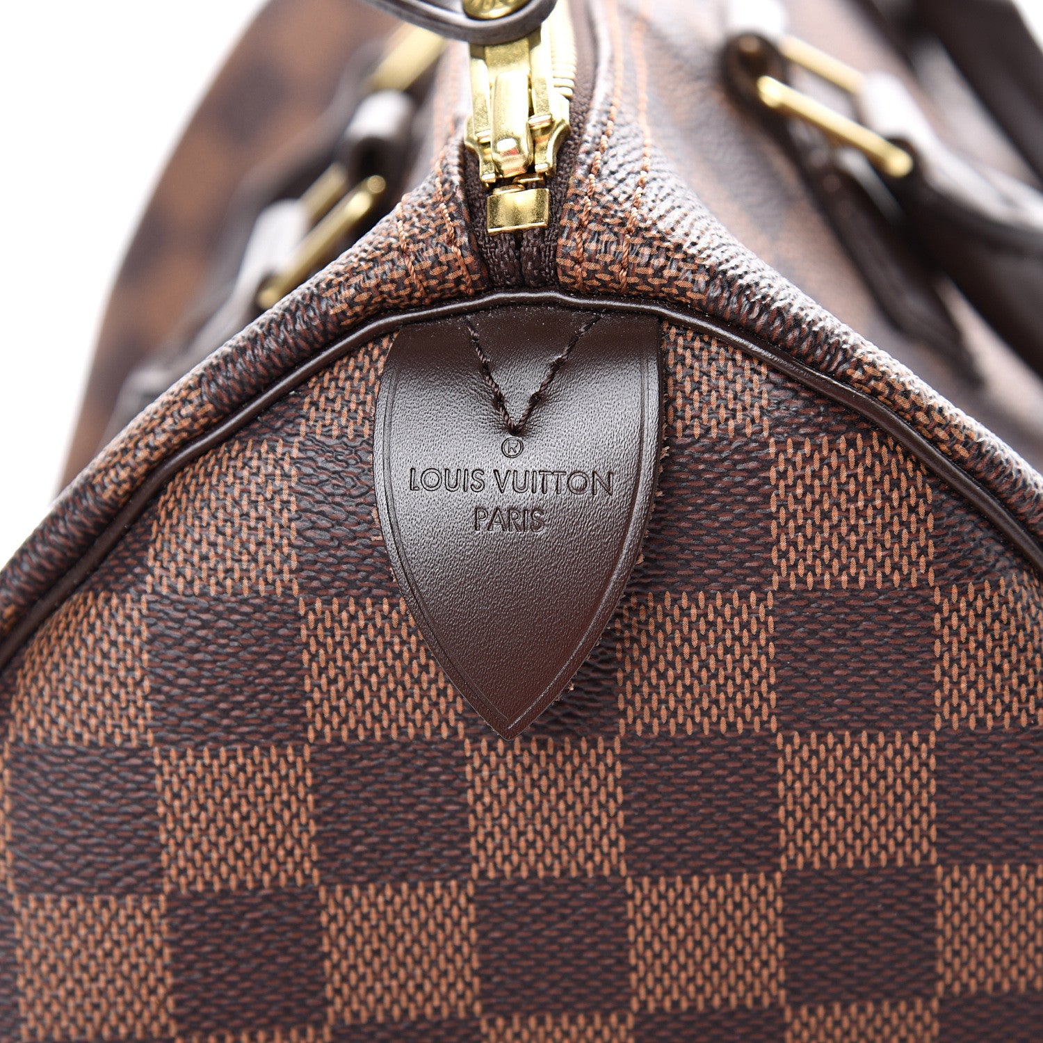 Louis Vuitton Damier Ebene Speedy 30 5 of 10