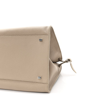 The Row Matte Grained Calfskin Soft Margaux 15 Dark Taupe Dark Taupe 8 of 8