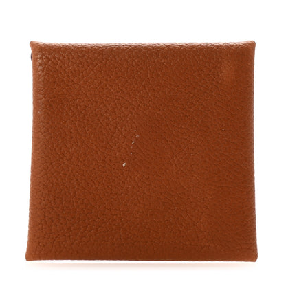 Hermes Barenia Faubourg Bastia Coin Purse Fauve 1 of 7