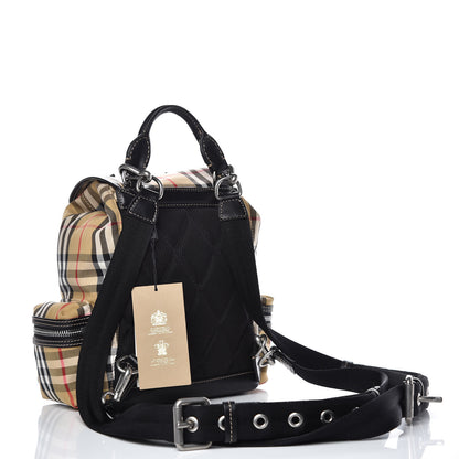 Burberry Vintage Check Small Rucksack Backpack Antique Yellow 3 of 10