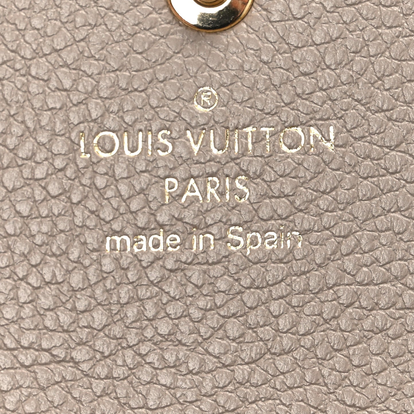 Empreinte Monogram Giant Sarah Wallet Tourterelle Creme