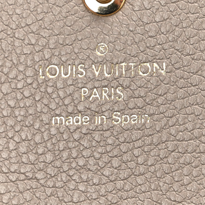 Louis Vuitton Empreinte Monogram Giant Sarah Wallet Tourterelle Creme 6 of 6