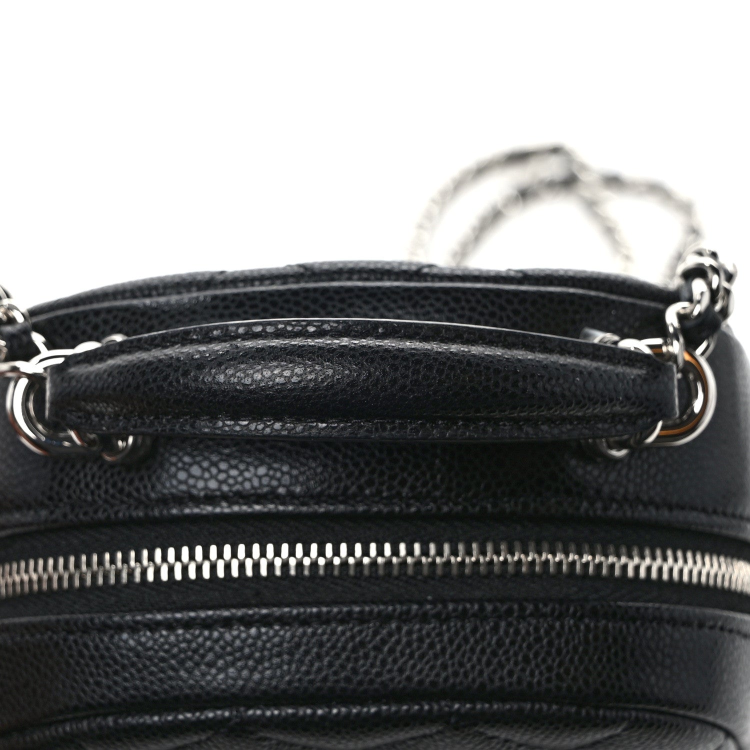Chanel Caviar Quilted CC Mini Classic Backpack Black 12 of 14