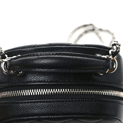 Chanel Caviar Quilted CC Mini Classic Backpack Black 12 of 14