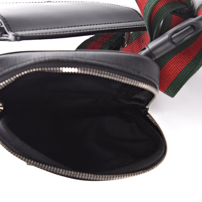 Gucci GG Supreme Monogram Web Belt Bag Black 5 of 11