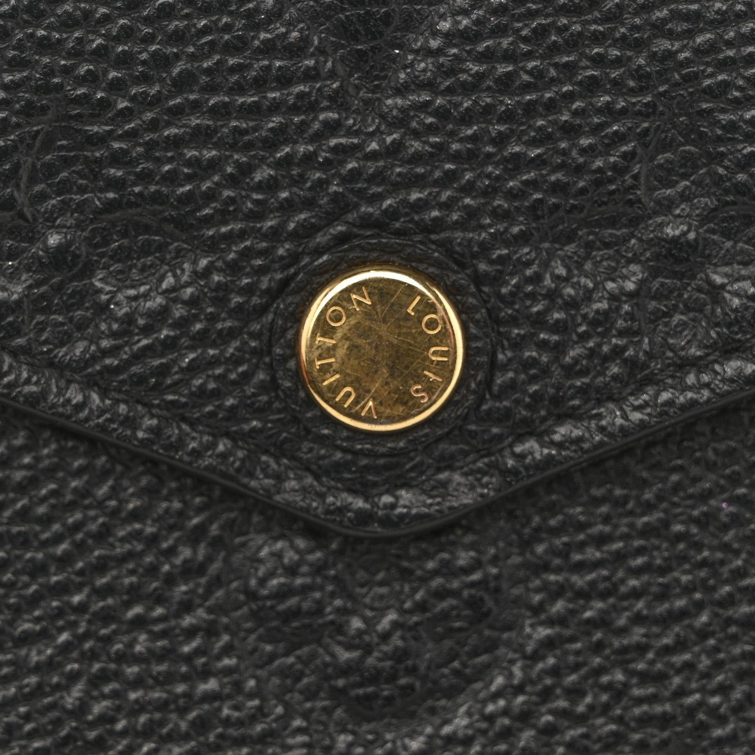 Louis Vuitton Empreinte Pochette Felicie Chain Wallet Black 11 of 13