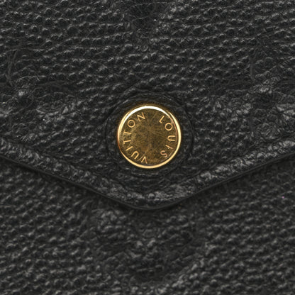 Louis Vuitton Empreinte Pochette Felicie Chain Wallet Black 11 of 13