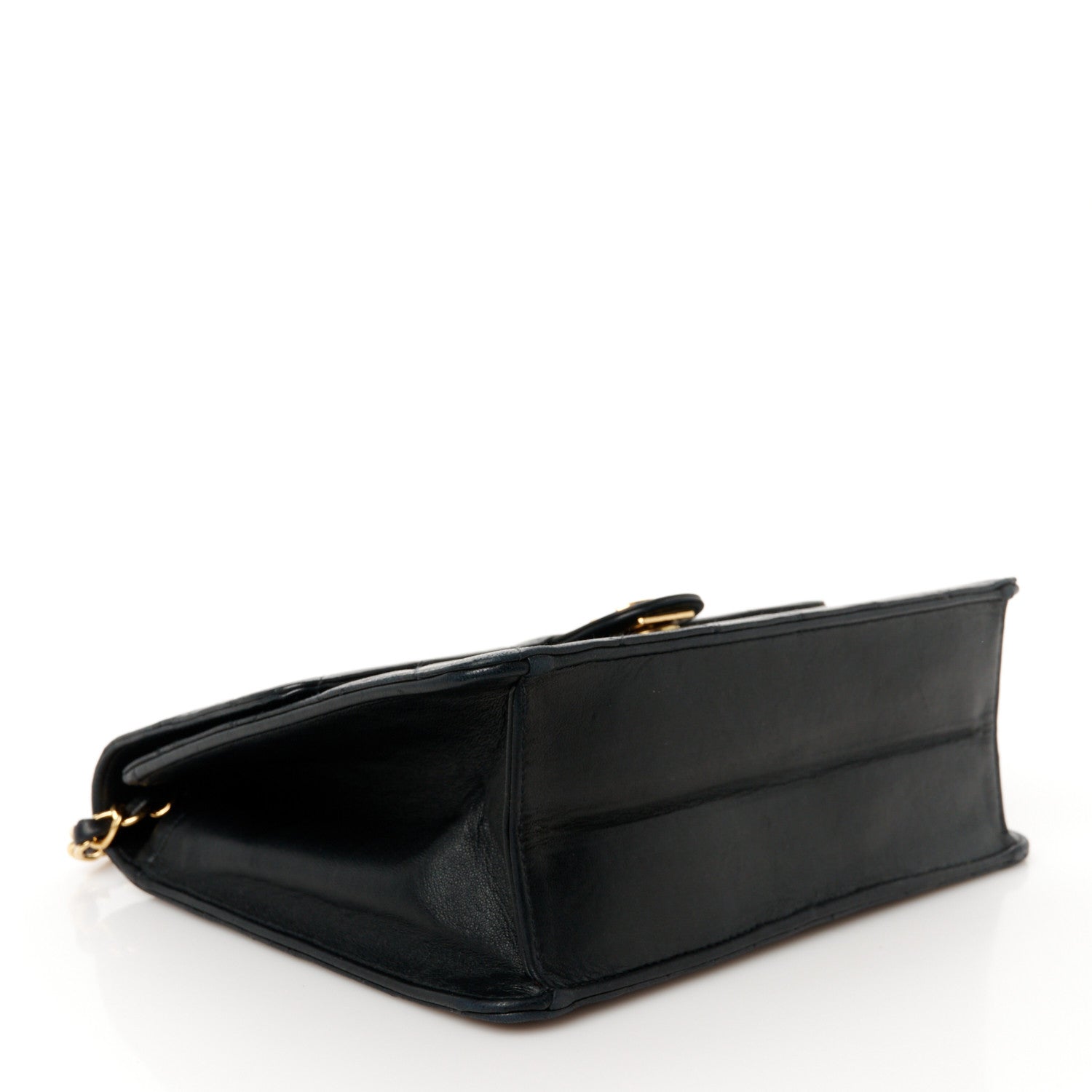 Chanel Lambskin Quilted Small Single Flap Black 4 of 12