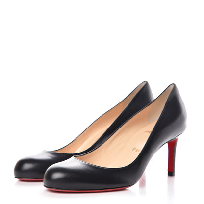 Christian Louboutin Shiny Nappa Simple 70 Pumps 36.5 Black 3 of 8