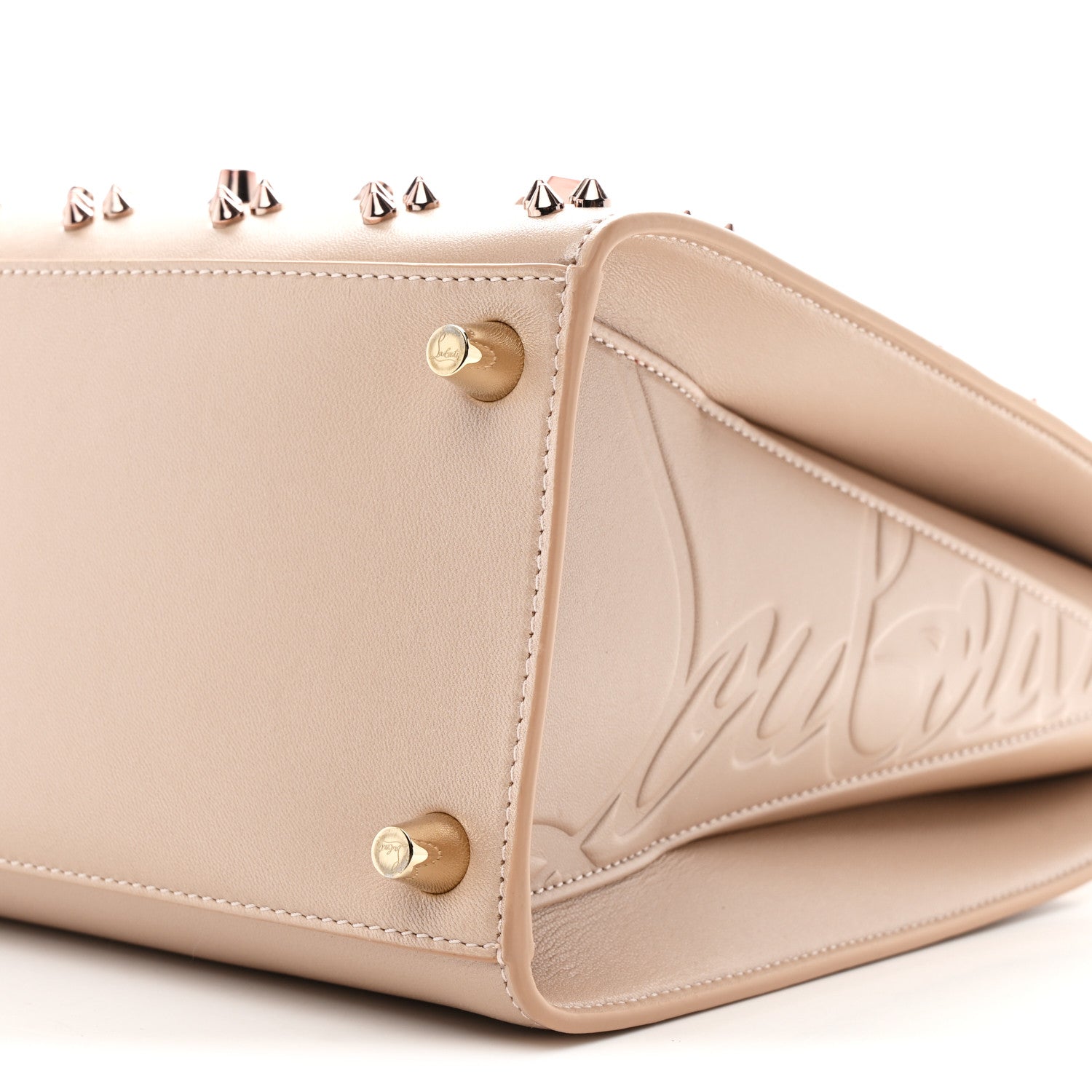 Christian Louboutin Calfskin Spikes Loubinthesky Medium Paloma