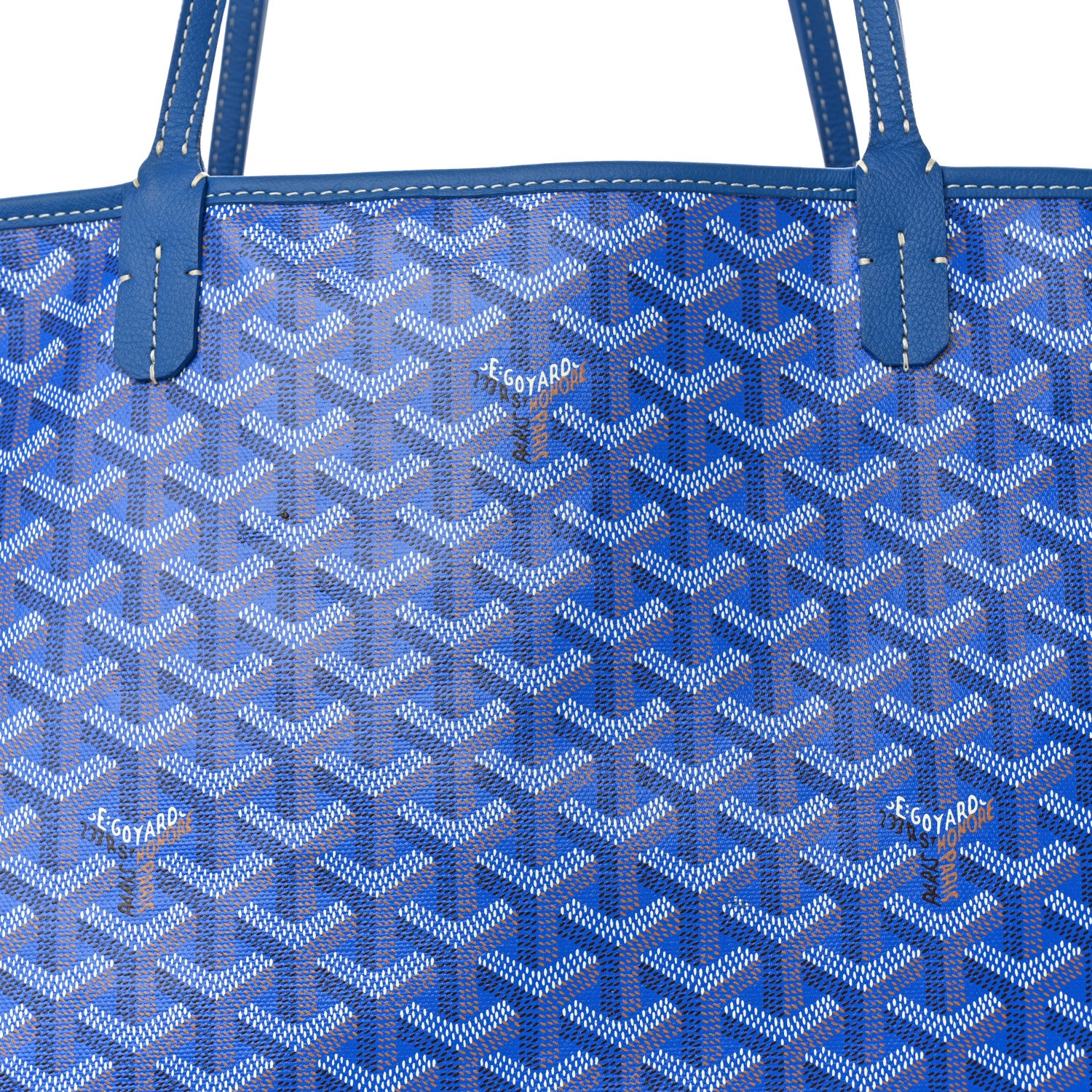 Goyard Goyardine Artois MM Blue 8 of 10