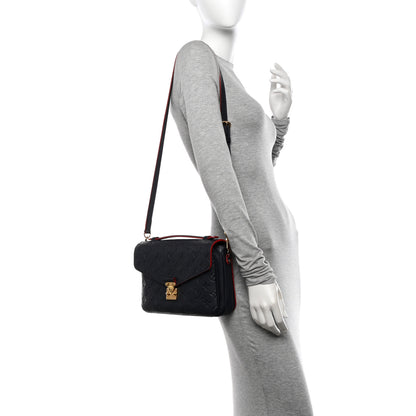 Louis Vuitton Empreinte Pochette Metis Marine Rouge 2 of 11