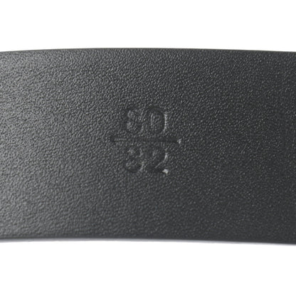 Chanel Calfskin Paris Button CC Belt 80 32 Black 5 of 8