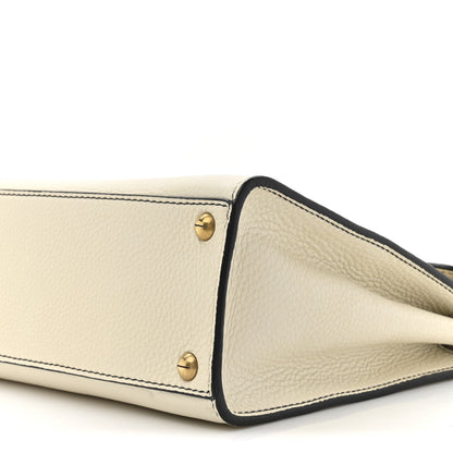 Christian Dior Calfskin Dioraddict Top Handle White 9 of 14
