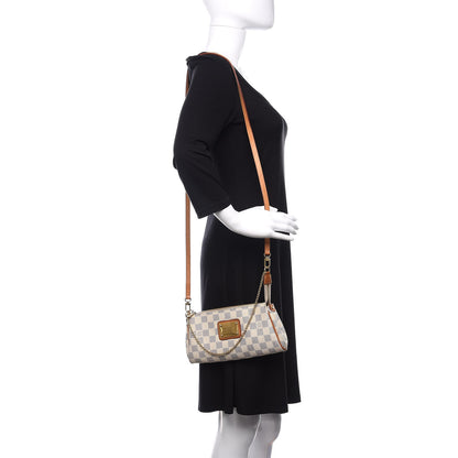Louis Vuitton Damier Azur Eva Clutch 2 of 13