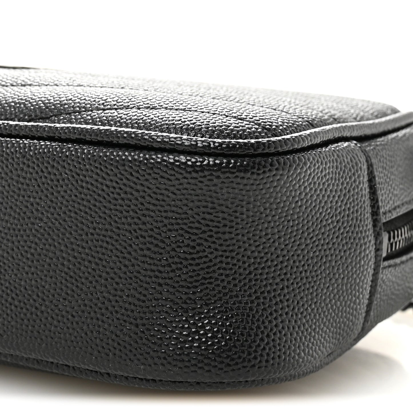 Grain De Poudre Matelasse Monochrome Monogram Mini Lou Camera Bag Black