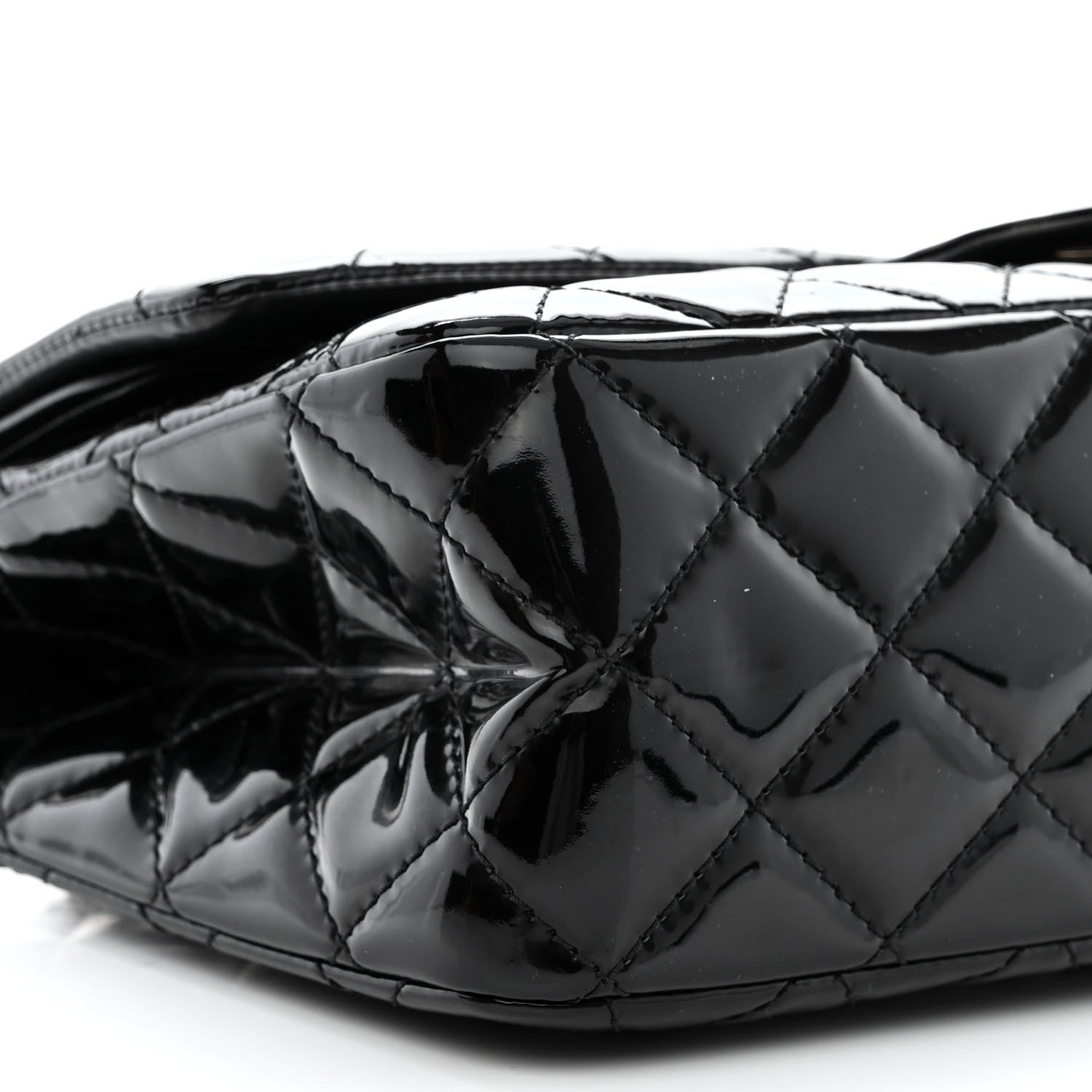 Chanel Patent Quilted 2.55 Reissue 227 Flap Black 9 of 12