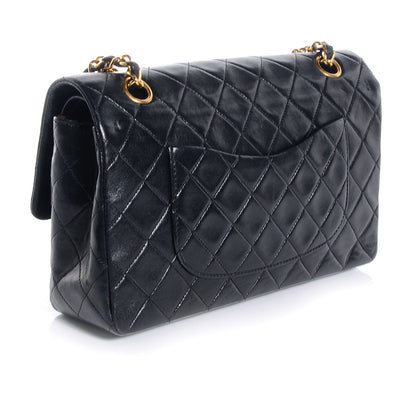 Chanel Lambskin Medium Double Flap Black 3 of 8