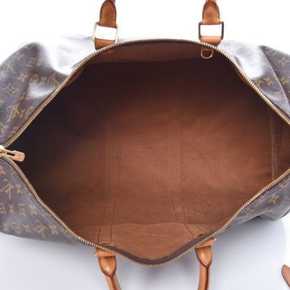 Louis Vuitton Monogram Keepall Bandouliere 55 8 of 16