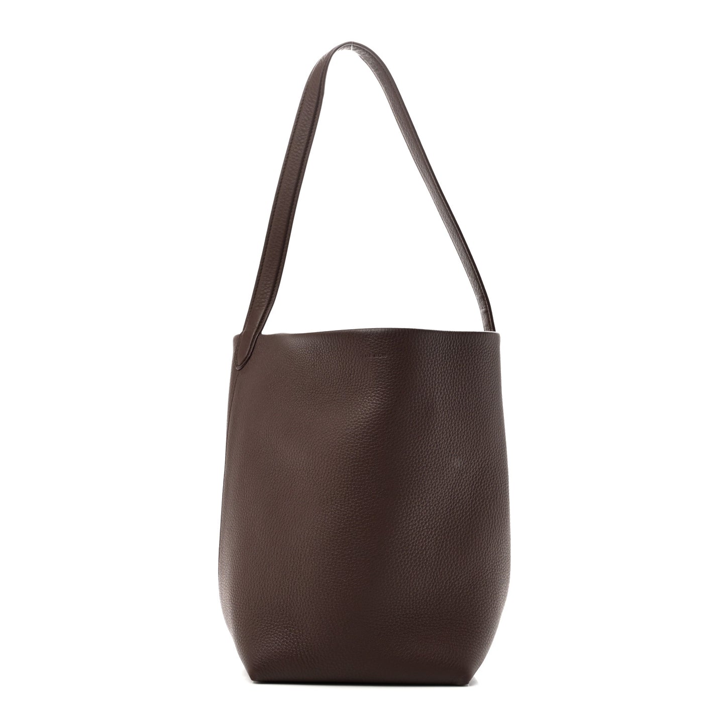 Grained Calfskin Medium N/S Park Tote Acajou