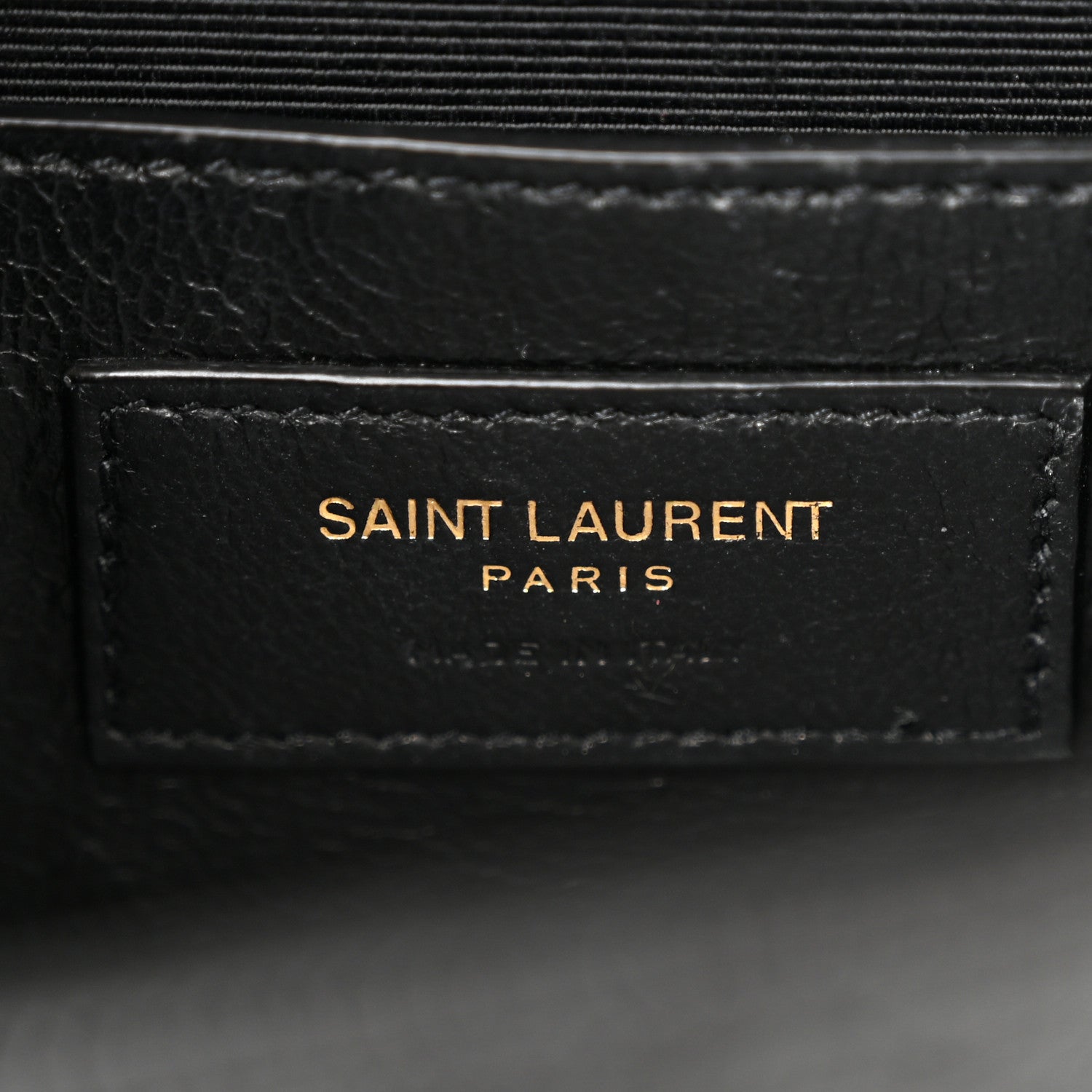 Saint Laurent Grain De Poudre Textured Mixed Matelasse Triquilt Small Monogram Satchel Black 6 of 11