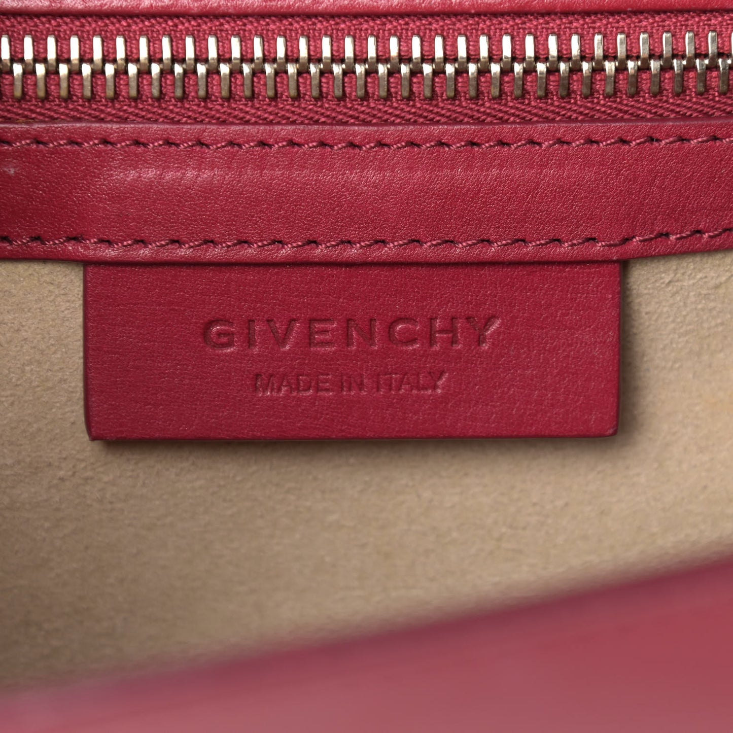 Textured Calfskin Mini Pandora Box Crossbody Bag Magenta