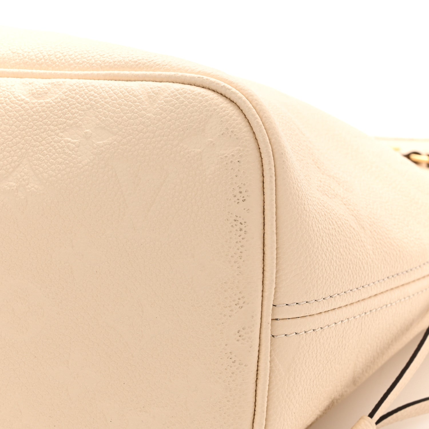 Louis Vuitton Empreinte Monogram Giant Neverfull MM Cream 11 of 11