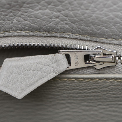 Hermes Taurillon Clemence Kelly Retourne 35 Gris Perle 24 of 29