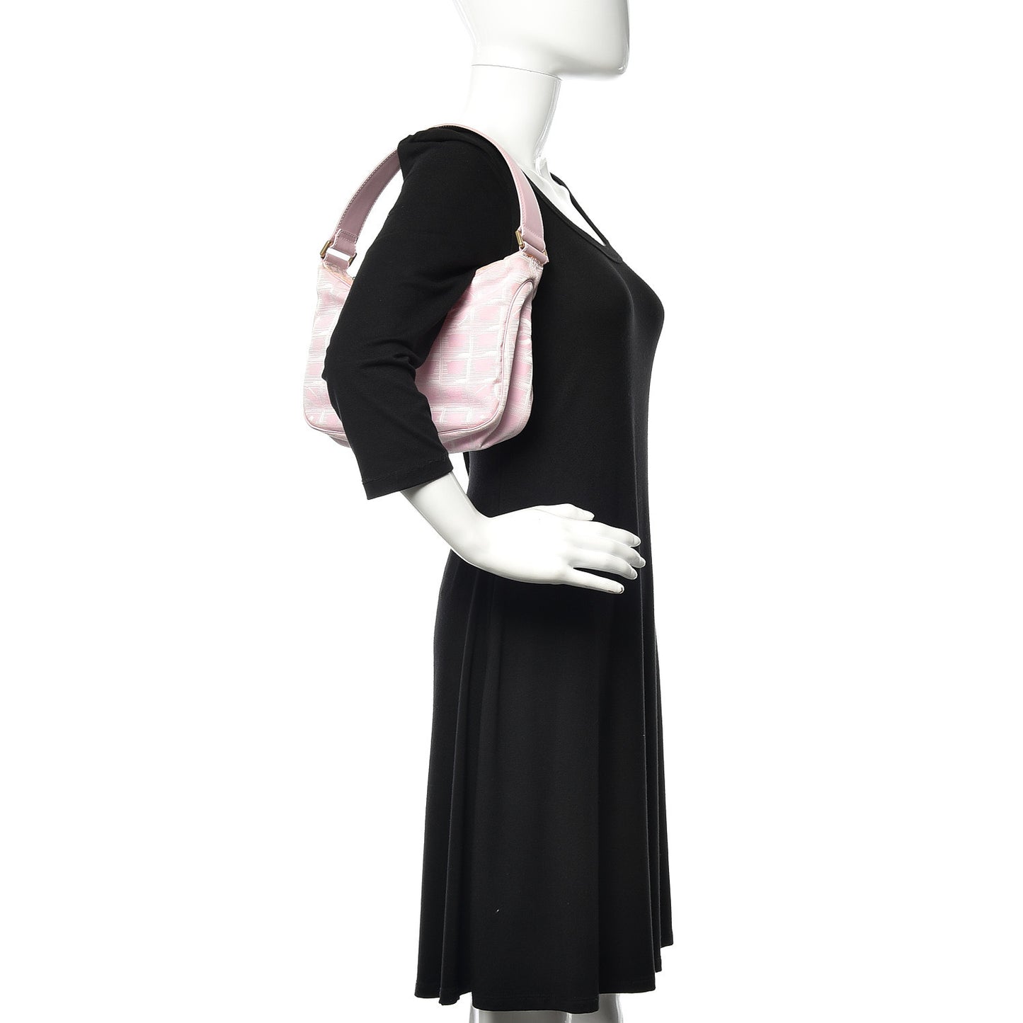 Nylon Travel Ligne Hobo Pink