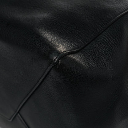 Celine Soft Grained Calfskin Small Belt Cabas Phantom Black 10 of 18