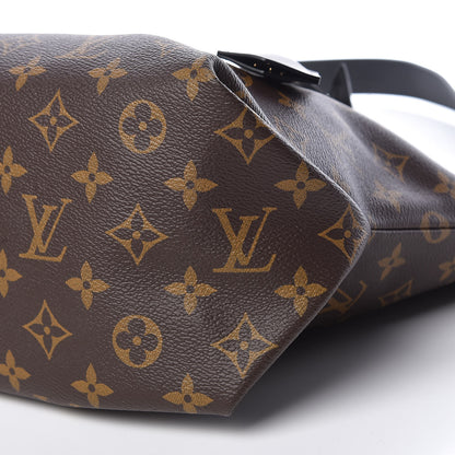 Louis Vuitton Monogram Flower Zipped Tote MM Black 10 of 10