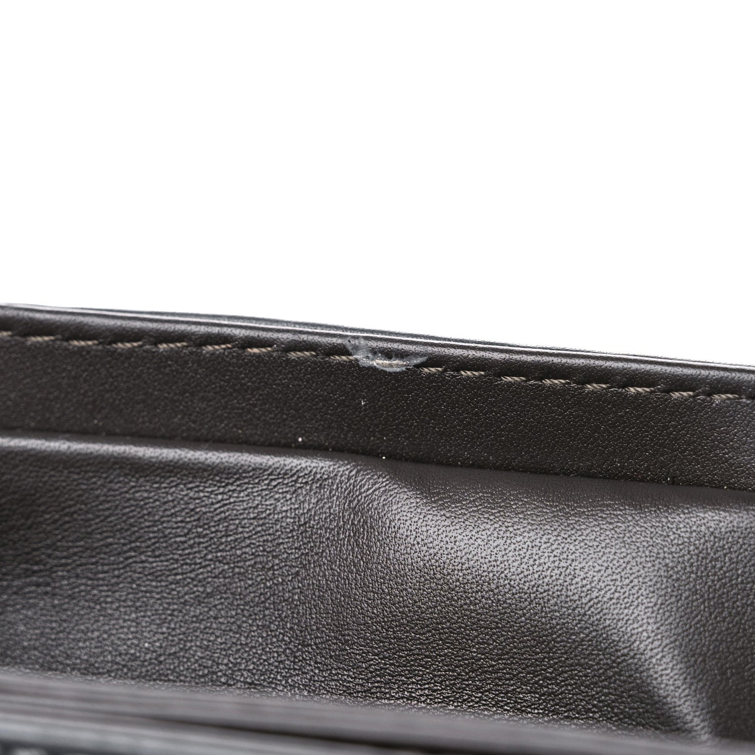Chanel Calfskin Quilted Medium Boy Top Handle Flap Burgundy Black Blue 13 of 13