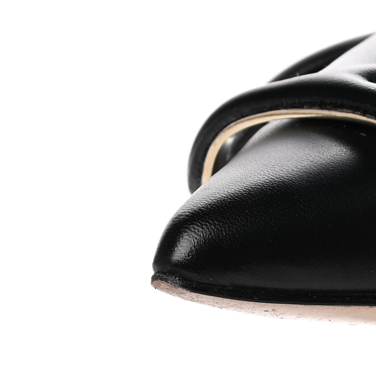 Valentino Garavani Nappa Vlogo Flats 36.5 Black 12 of 13