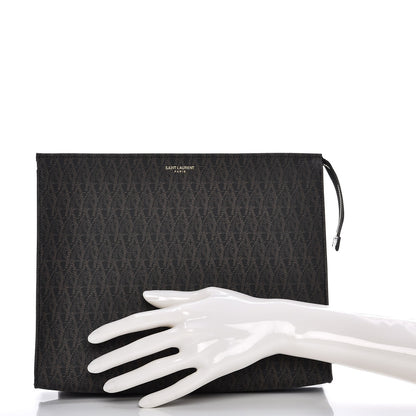 Saint Laurent Toile Classic Monogram Toiletry Bag 2 of 7