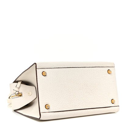 Celine Bullhide Calfskin Medium Ring Bag White 4 of 22